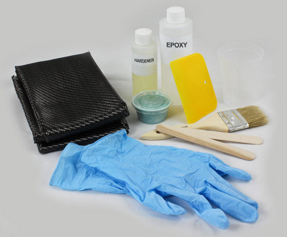Carbon fiber starter kit from Carbon Fiber Gear